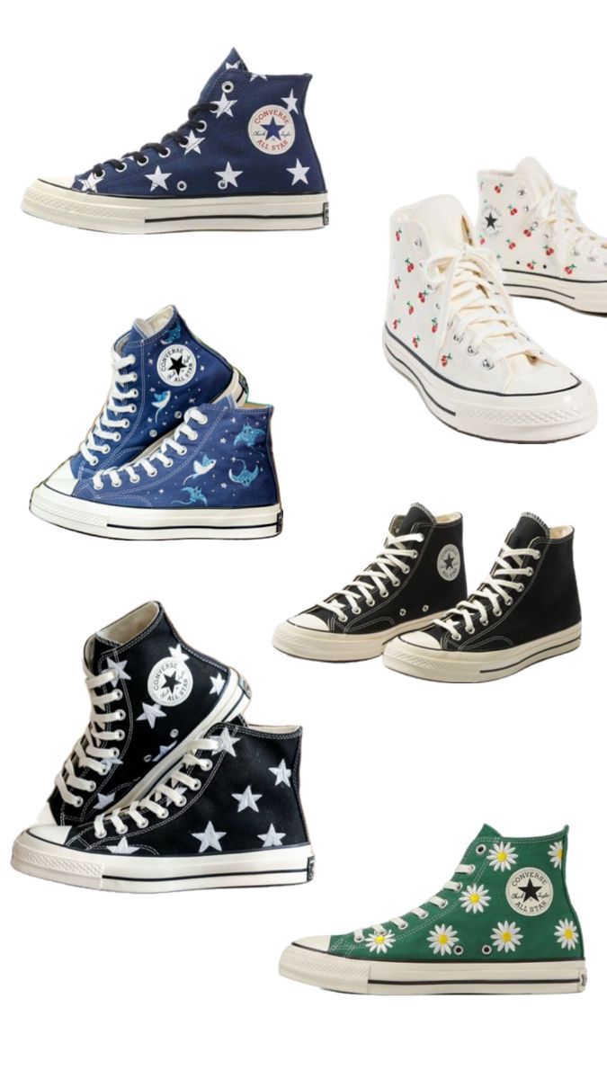 I made a collage of cute converse! Cute Converse, A Collage, Converse, Fashion Inspo, Collage