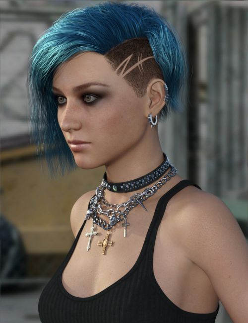 Punk Girl Hair, Side Shave Design, Cyberpunk Hairstyles, Cyberpunk Hair, Short Punk Hair, Gem Hair, Shaved Hair Designs, Bob Cut Wigs, Genesis 3