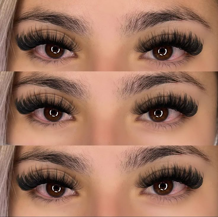 Light Volume Doll Eye Lash Extensions, Wispy Dramatic Eyelash Extensions, Doll Eyelash Extensions Volume, Full Long Lash Extensions, Medium Wispy Lash Extensions, Full Wispy Lashes, Wispy Volume Lash Extensions Doll Eye, Volume Eyelash Extensions Styles, Eyelash Extensions For Round Eyes