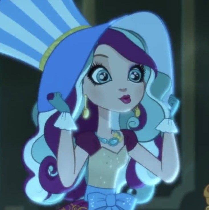 Madeline Hatter Icon, Ever After High Rebels, Madeline Hatter, Lizzie Hearts, Arte Monster High, Ever After High, Mad Hatter, Ever After, Cute Icons