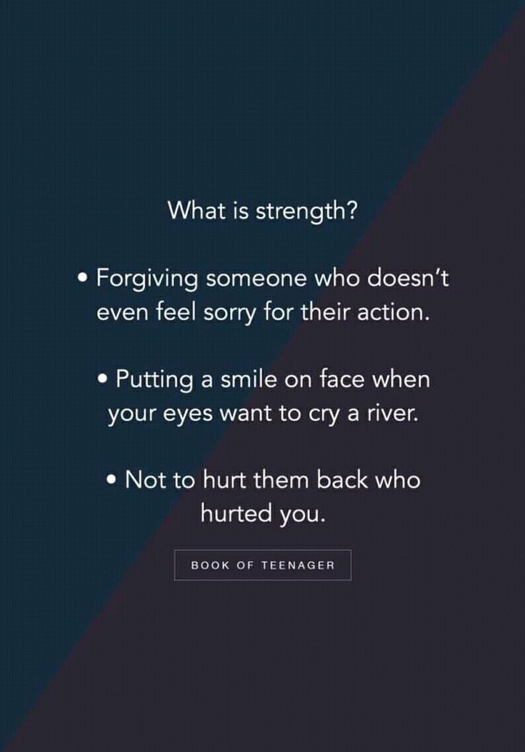 a quote from the book, what is strength? for someone who doesn't even feel sorry for their action