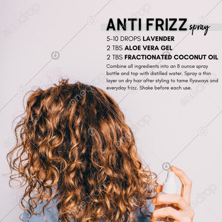 Diy Anti Frizz Spray, Diy Anti Frizz Spray For Curly Hair, Diy Frizz Control, Hair Frizz Control Diy, Diy Hair Spray For Frizzy Hair, Best Hair Oil For Curly Hair, Oils For Frizzy Hair, Curly Hair Spray, Dry Hair Remedies