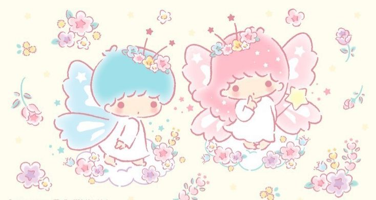 Sanrio Art, Little Twin Stars, Twins, Art