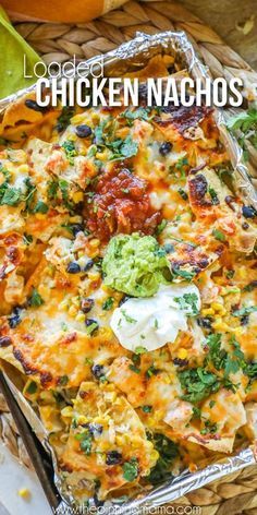 an enchilada casserole with chicken, cheese and salsa