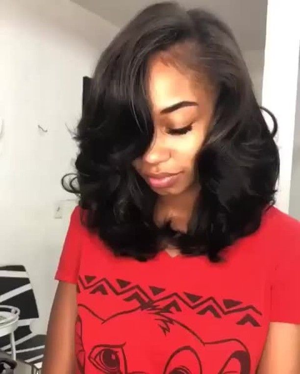 Simple Braided Ponytail, Easy Braided Bun, Silk Press Hairstyles, Voice Of Hair, Relaxed Hairstyles, Pressed Natural Hair, Silk Press Natural Hair, Natural Curls Hairstyles, Blowout Hair