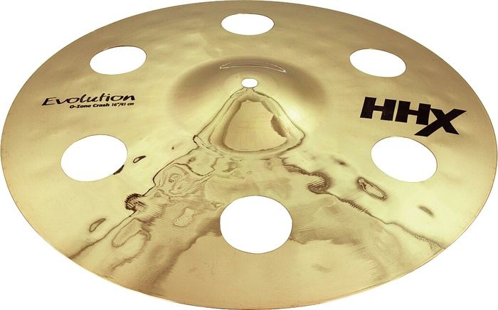 a close up of a cymbal on a white background with the word hhx