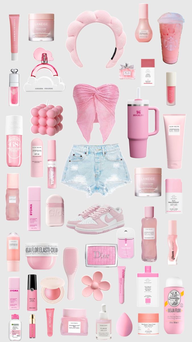 Preppy Preppy Starter Kit, Preppy Outfit Mood Board, Preppy Fits Ideas, Preppy Astethic, Pink Preppy Outfits, Preppy Gift Ideas, Pink Preppy Outfit, Preppy Finds, Preppy Rainbow