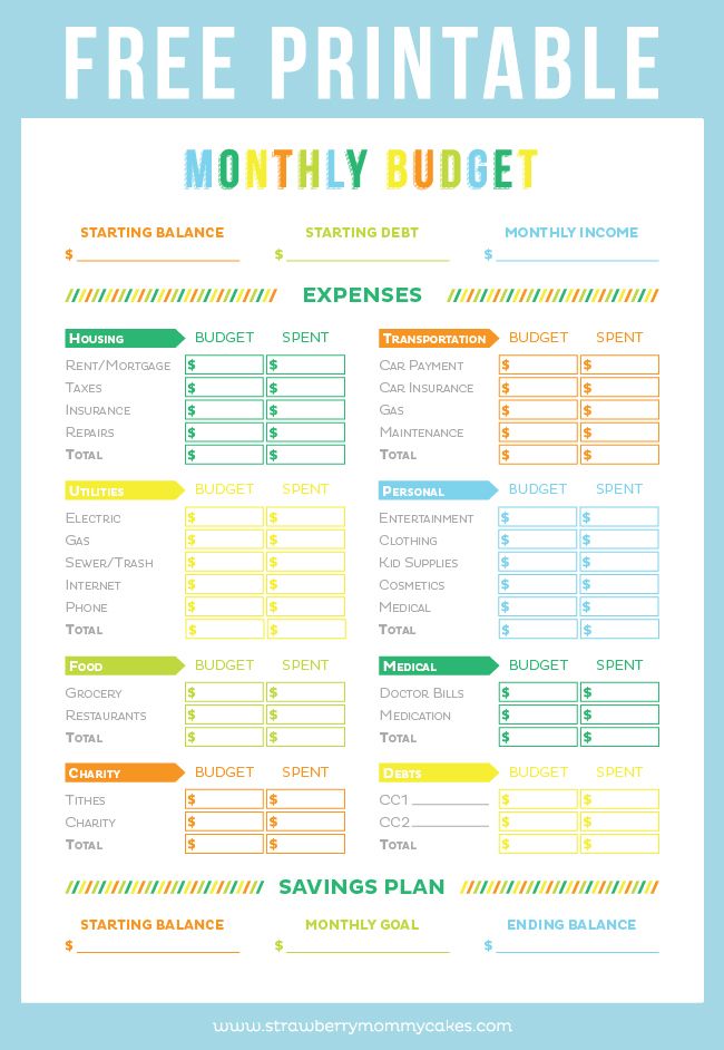 the free printable money budget sheet is perfect for any family to use in their home