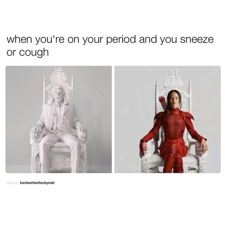 an ad with two pictures of people sitting in chairs and one is wearing a red outfit