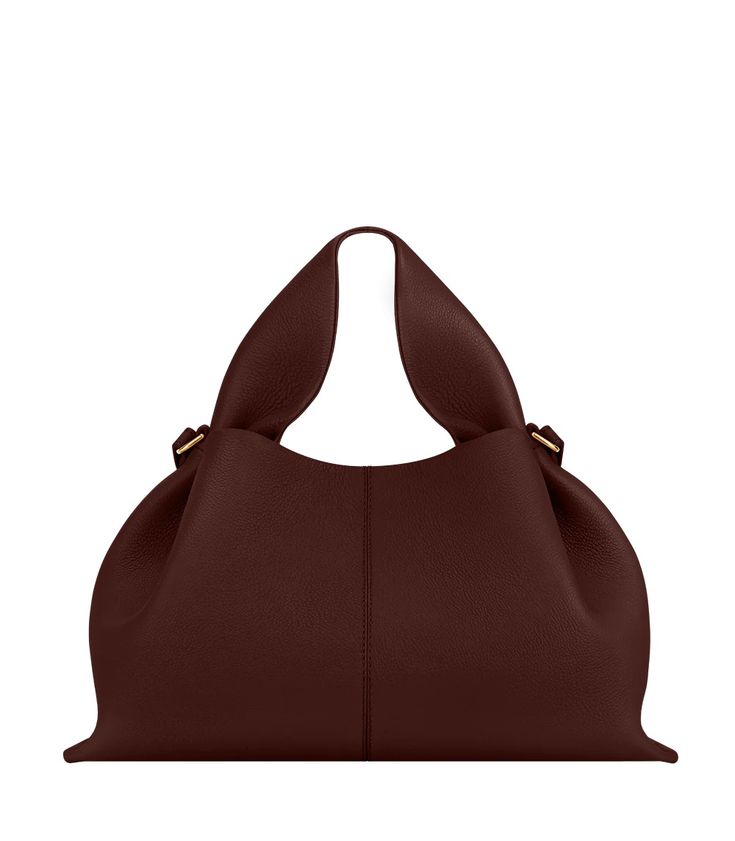 The “Numéro Neuf” features an organic design that strikes the right balance between flexibility and hold. Its draped leather is held in place by hand stitching. Elegant Cards, French Women, Organic Design, Unique Bags, Fashion People, Suede Sneakers, High Quality Leather, Hand Stitching, Cognac