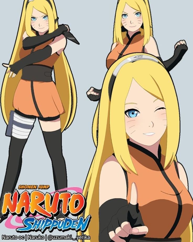 the character naruto shirouen is posing with her hands on her hips