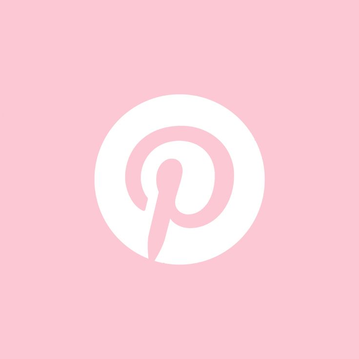 the pin logo is shown in white on a light pink background with an arrow pointing up