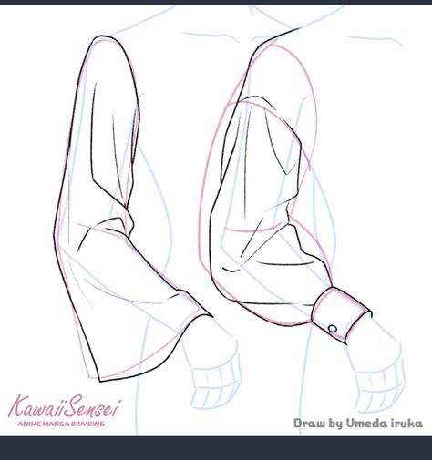 Character design(Amma) ￼￼￼￼￼￼￼￼￼￼￼￼￼￼￼￼￼￼￼￼￼￼￼�￼￼￼￼￼￼￼￼￼￼￼￼ Sleeves Drawing, Draw Outfits, Drawing Tuts, Baggy Sleeves, Art Anatomy, Seni Dan Kraf, Doodle Ideas, Painting For Beginners, Sketches Tutorial