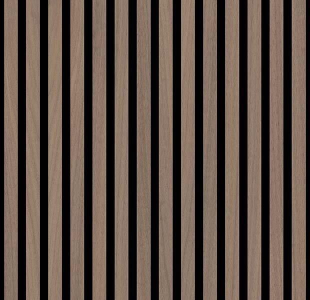 a wooden wall with black and brown vertical stripes on the wood grains, as well as horizontal lines