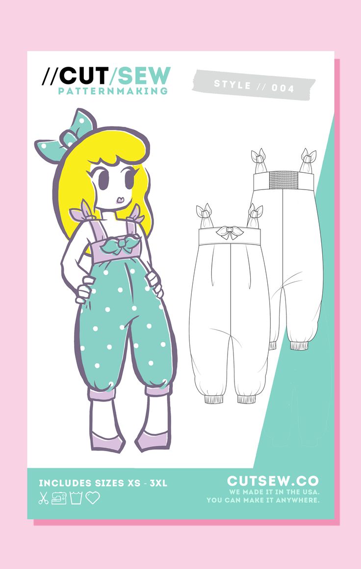 CUT/SEW Beginner Friendly Romper Sewing Pattern Kawaii Items Sewing Patterns, Small Cute Sewing Patterns, Cute Crafts Sewing Patterns, Sweater Sewing Pattern Free, Animations Character, Baby Doll Dress Pattern, Cosplay Sewing Patterns, Sewing Patterns Beginner, Babydoll Romper