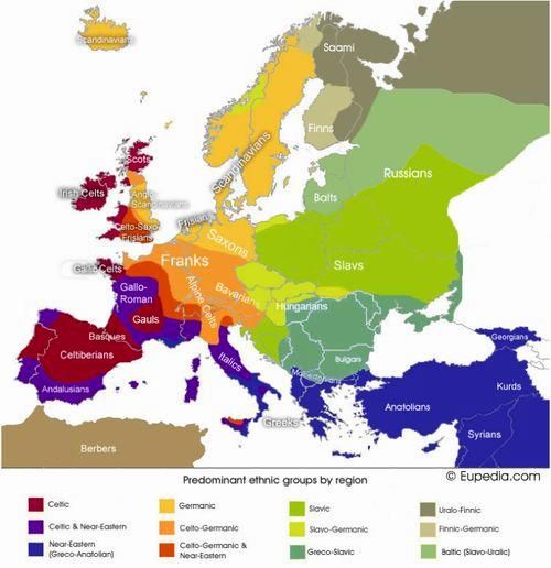 the european map with different colors and countries in each country's borders, including europe