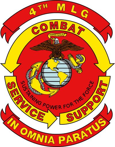 an emblem for the 44th marine combat squadron