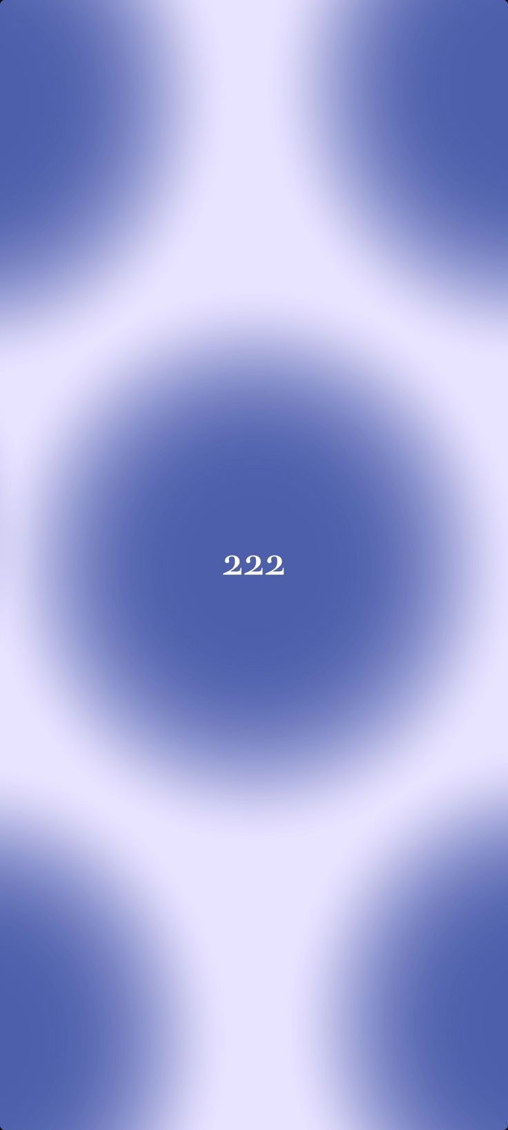 an abstract blue and white background with the number twenty two in it's center