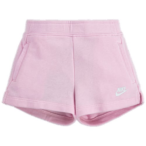 Let your little girls join the club of classic Nike style in the Nike Club Fleece Shorts. Crafted from soft French terry fabric, these shorts keep them looking sporty and sleek all day, every day. The functional pockets keep their essentials close, while the drawcord delivers a fit that's made for playtime. Watch your little girls stand out with fresh Nike style in the Nike Club Fleece Shorts. Inseam length: 2.000. 60% cotton/40% polyester. Imported. Nike Club Fleece Shorts - Girls' Preschool - Nike Club Fleece, Cute Nike Outfits, Nike Style, Join The Club, Casual Preppy Outfits, Nikes Girl, Cute Nikes, Cute Preppy Outfits, Fleece Shorts