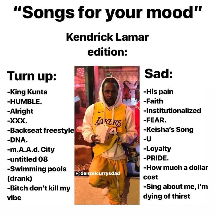 a poster with an image of a man in a hoodie and the words song for your mood