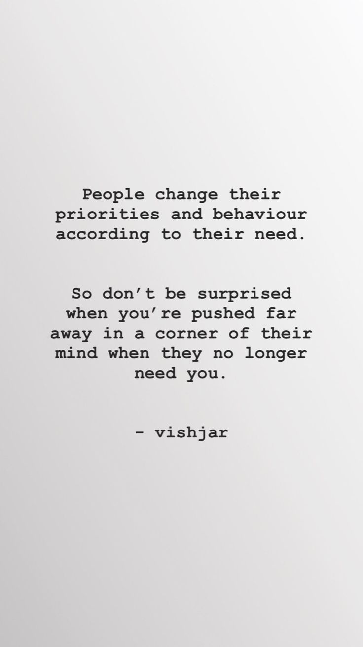 a quote that reads, people change their problems into important things according to their need