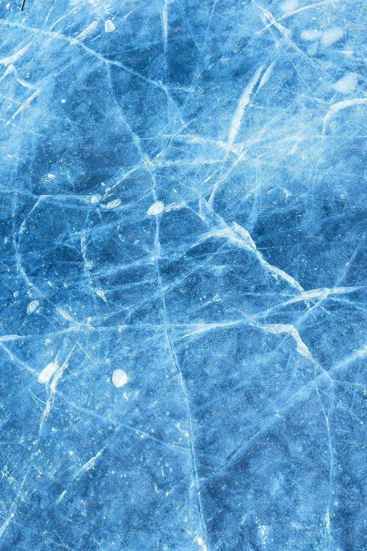 an image of ice that looks like it has been frozen for the winter time and is very blue