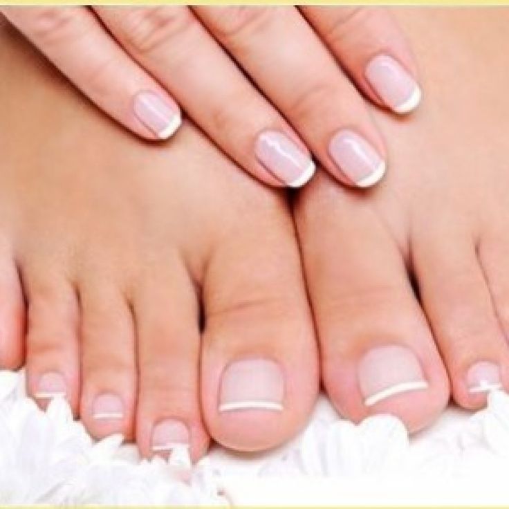 Gelish French Pedicure - Azza Spa - Best Home Service Salon #NailsAcrilico#NailsArtDesgin#CuteNails Pedicure En Gel, French Tip Pedicure, Wedding Pedicure, Wedding Manicure, Gel Pedicure, French Pedicure, Toenail Fungus, Manicure Y Pedicure, Healthy Nails