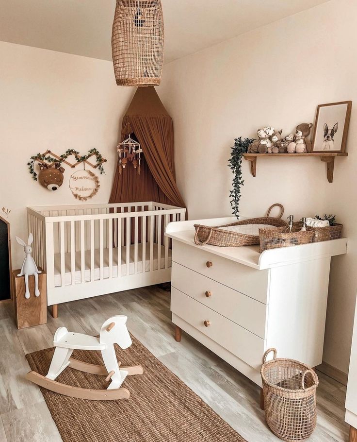 a baby's room is shown on the instagramm page, and it appears to be for sale