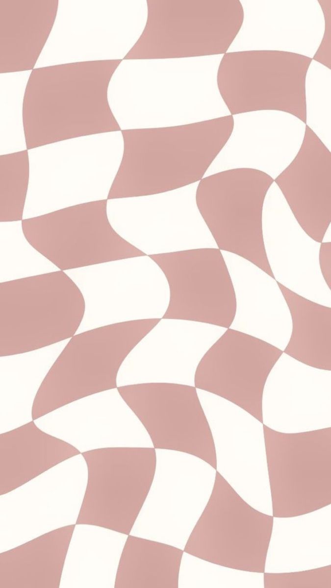 an abstract pink and white background with wavy lines