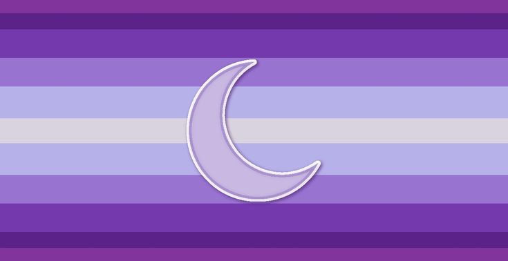 the letter c is made up of purple and white stripes with a crescent on it