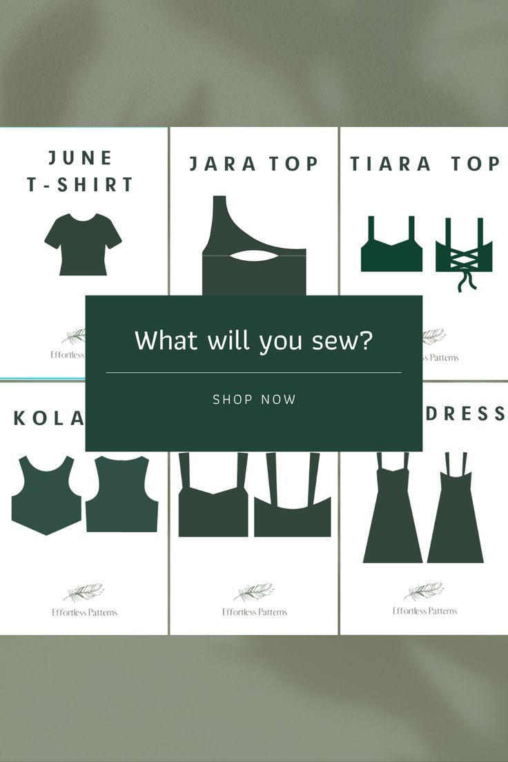 what will you sew? shop now for june's t - shirt tops