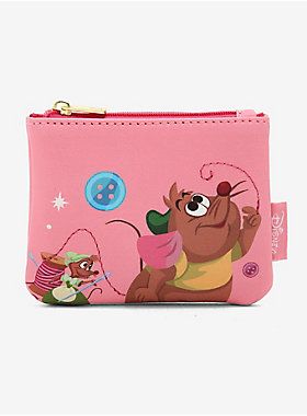 Loungefly Disney Cinderella Gus Gus Coin Purse - BoxLunch Exclusive Cinderella Gus Gus, Dragon Poses, Loungefly Purse, Cinderella Mice, Gus Gus, Disney Purse, Disney Souvenirs, Disney Cinderella, Loungefly Bag