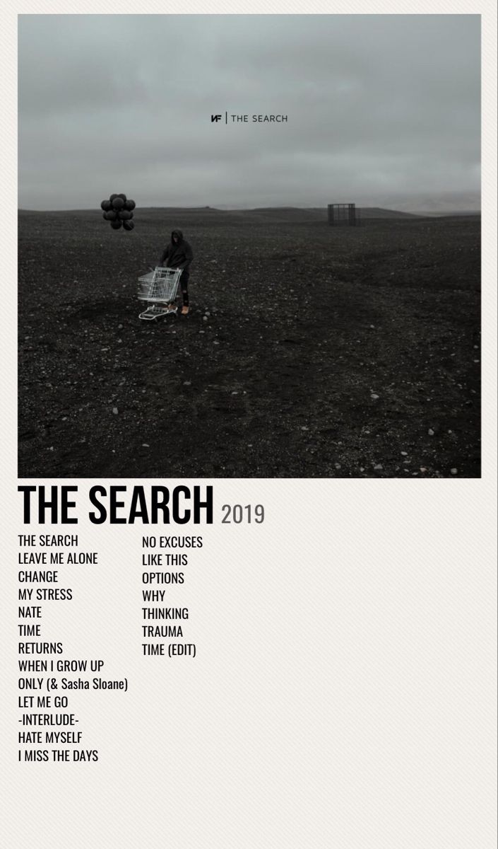 an advertisement for the search, featuring a man sitting on a bench in a field