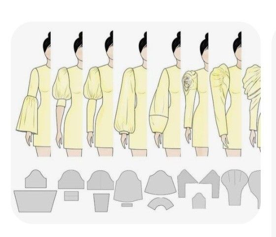 the instructions for how to wear a yellow dress