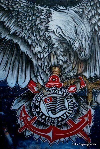 an eagle with its wings spread out and the emblem on it's chest is surrounded by stars