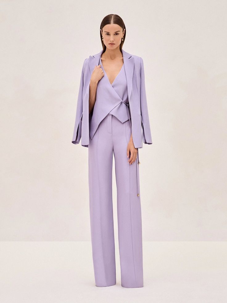 Womens Pant Suits Prom, Pant Suits For Women Size 8, Womens Wide Leg Pant Suits, 80s Pant Suit Women, Pant Suits For Women Modern, Dress Pant Suit Modern, Bridesmaid Trousers Pant Suits, Luxury Semi-formal Tapered Leg Suits, Ladies Summer Suits