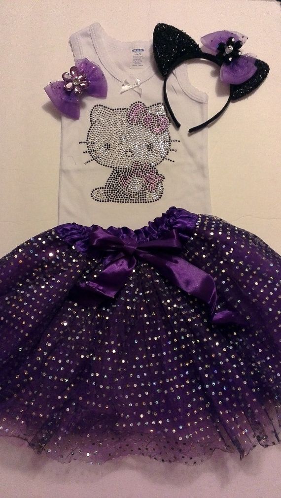 Hello Kitty Halloween Costume, Hello Kitty Tutu, Jay Dress, Up Costume, Hello Kitty Halloween, Dress Up Costumes, Ear Headbands, Tutu Dress, Halloween Costume