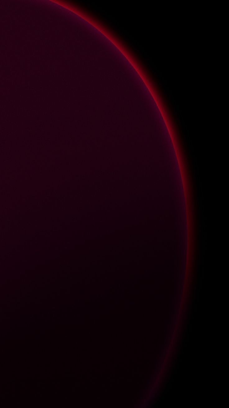 an image of a red object in the dark