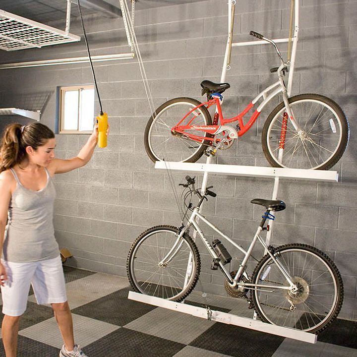 Hanging Your Bike In The Garage - Garage Ideas