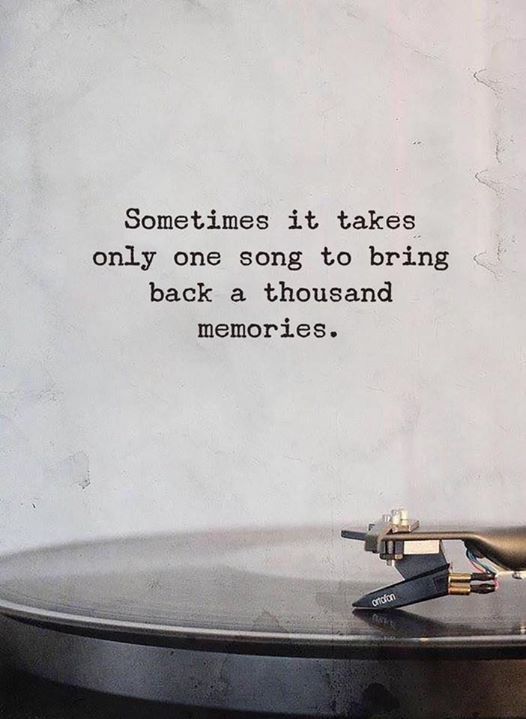 someones it takes only one song to bring back a thousand memories vinyl record player