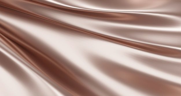 a close up view of a satin fabric with very smooth lines and folds in the center