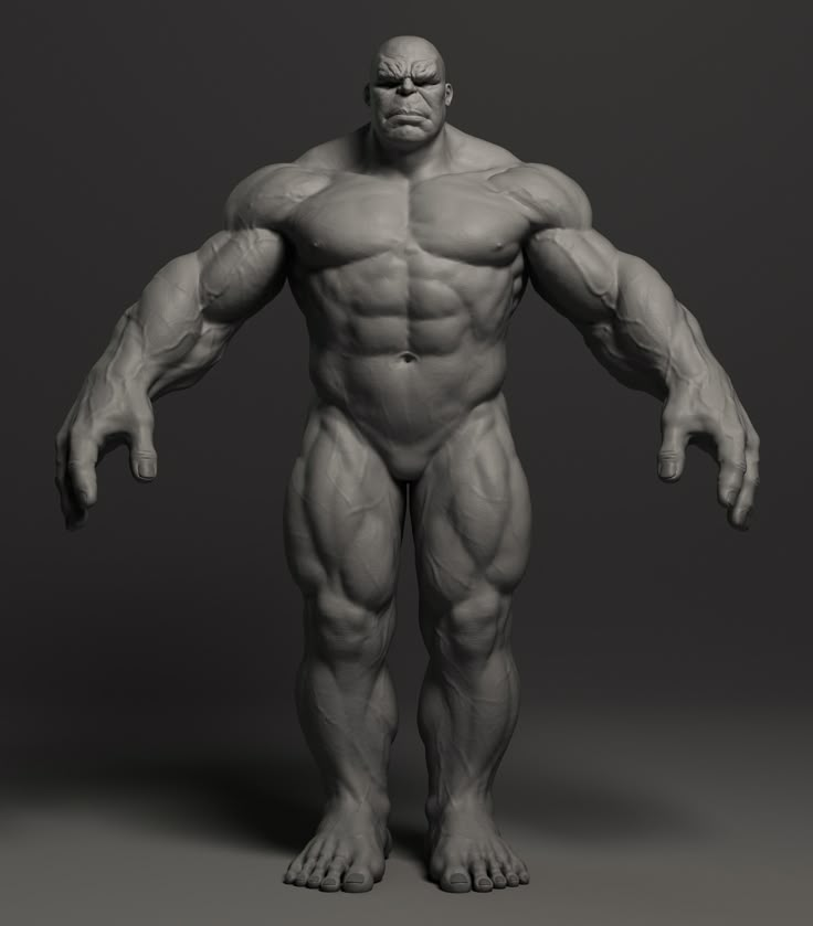 an image of a man with big muscles