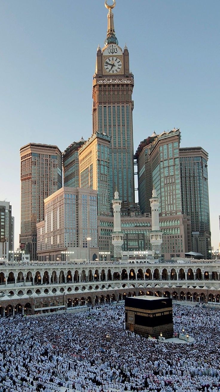 an aerial view of the kabab and surrounding skyscrapers in the muslim quarter of the city