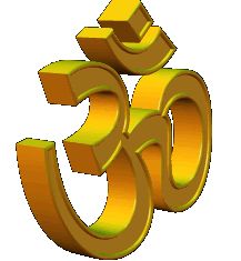 an image of the word om in gold