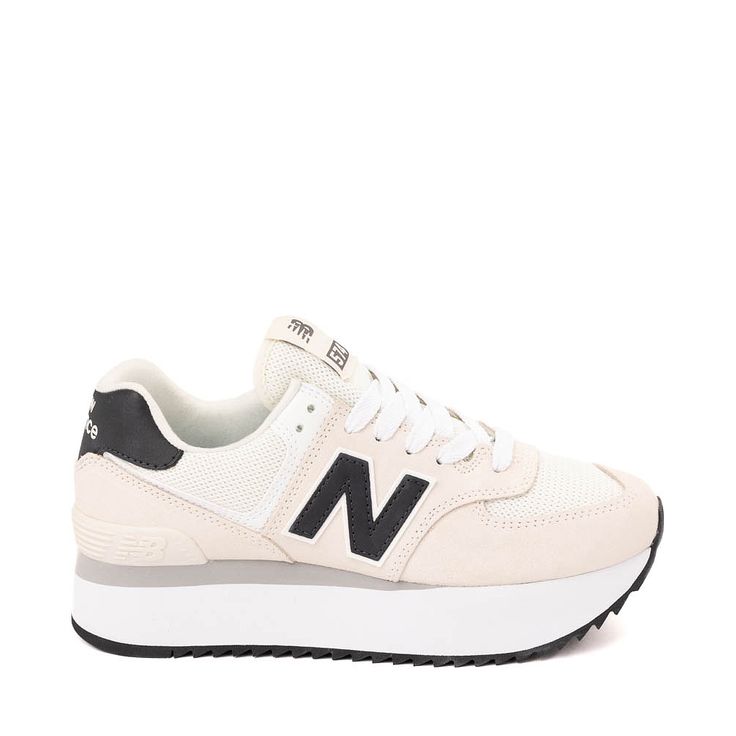 Womens New Balance 574+ Athletic Shoe - Linen / Sea Salt / Phantom | Journeys Womens New Balance, Moms Birthday, Pretty Shoes Sneakers, Oxford Heels, New Balance 574, Athletic Shoe, Shoe Inspo, New Balance Shoes, Pretty Shoes