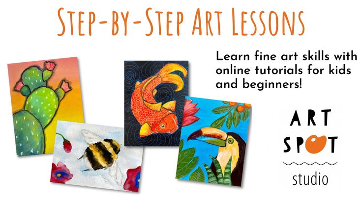 Art Spot Studio | Step-by-Step Art Lessons | Painting Tutorials