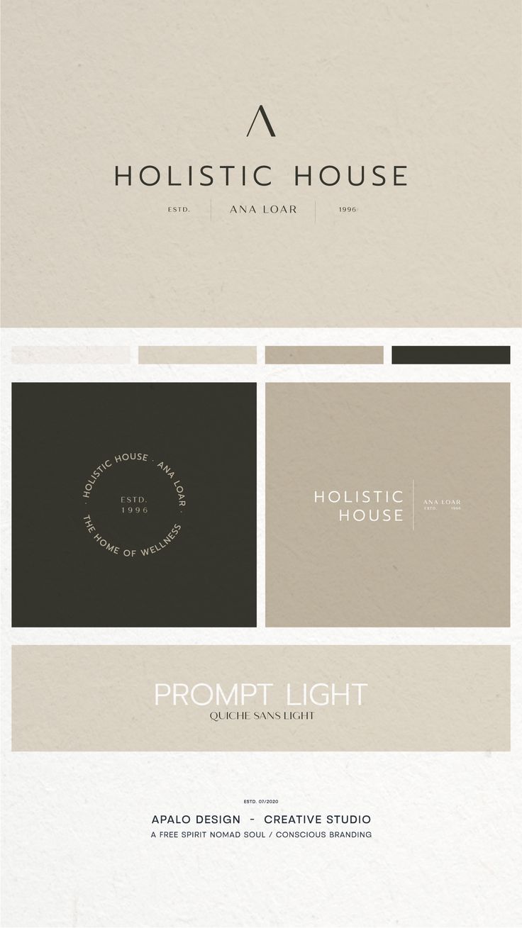 the website design for holisttic house, which has been designed to look like it is