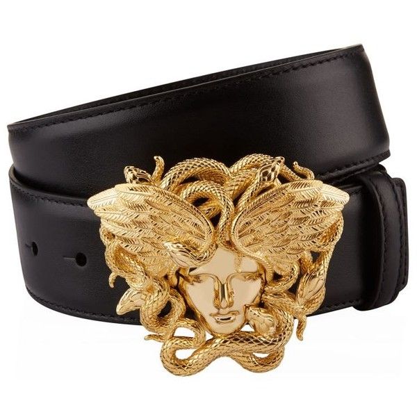 Versace Medusa Snake Wings Belt ($645) ❤ liked on Polyvore featuring men's fashion, men's accessories, men's belts and versace mens belt Medusa Snake, Versace Belt, Versace Men, Men Fashion Casual Outfits, Leather Belts, Mens Belts, Leather Belt, New York Fashion, Versace