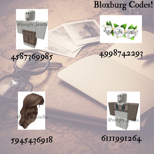 Vintage Bloxburg Outfit Codes