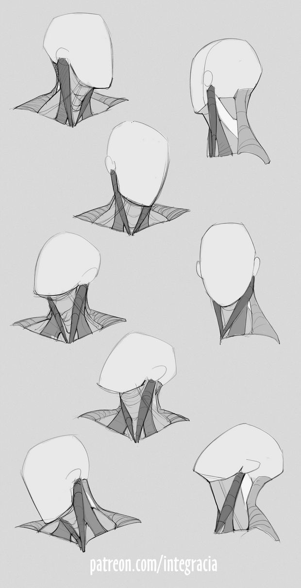 several drawings of different shapes and sizes of hats